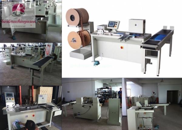 Semi automatic double Wire closing machine DCB360 (1/4 - 1 1/4  ) for notebook