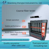 Norme GB/T5515 et GB/T6434 d'instrument d'essai d'alimentation d'appareil de contrôle de fibres brutes