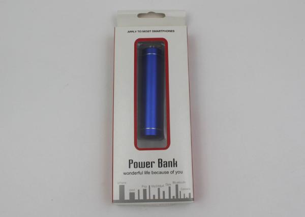 Metal Rechargeable External Battery Power Bank For Mobile Phone / USB Charging Bank