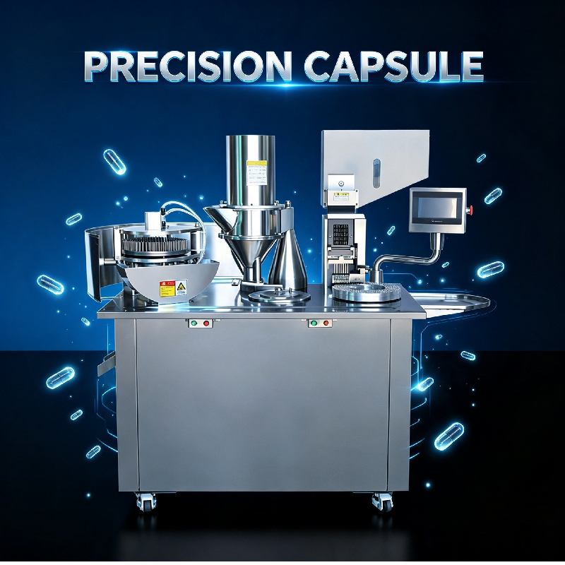 JTJ-100A Semi Automatic Capsule Filling Machine GMP Compliant Pharmaceutical
