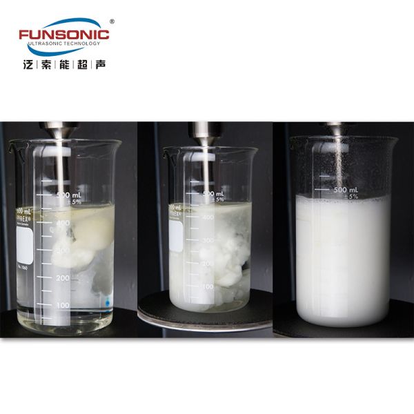 Ультразвуковая кавитация жидкости высокой частоты 20 кГц Сонохимия Пузырьки
