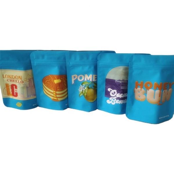 O empacotamento de alimento feito sob encomenda de HACCP ensaca o malote liso do selo 3 lateral de 210mm