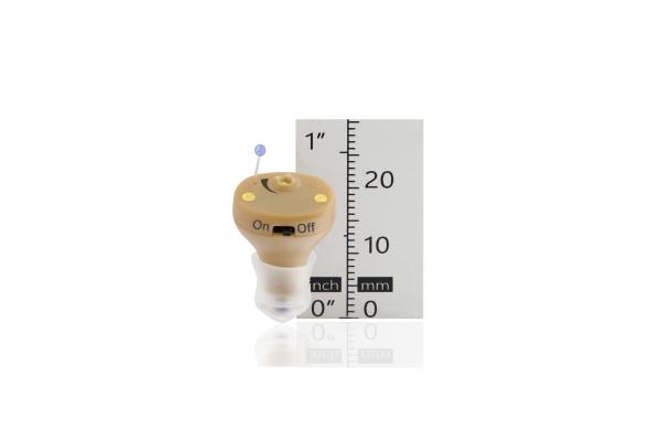 1.4cm Rechargeable Hearing Aids Mini Digital Invisible Hearing Aid CIC Small Sound Voice Amplifier Enhancer Left & Right