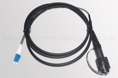 CPRI Optical Wire Cable 2 Core Hight Strength Kevlar Yarn Member Round Construction