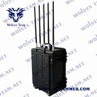 Armée militaire 10 bandes Drone Jammer Anti Uav Jammer jusqu'à 5000 mètres