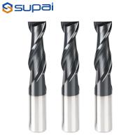 2 Moulin à extrémité de flûte Carbure solide Diamètre 1-20 mm Outils de découpe de haute précision