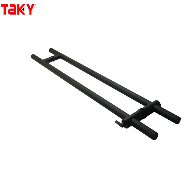 Modern Style Stainless Steel H Type Locking Glass Door Handle for Shower and Home Use