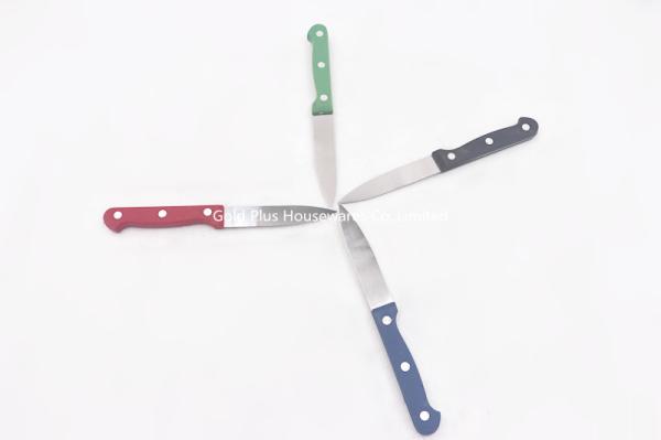 18g Kitchen paring and utility knife set multicolor small fruit knife stainless steel tofu cutting knife