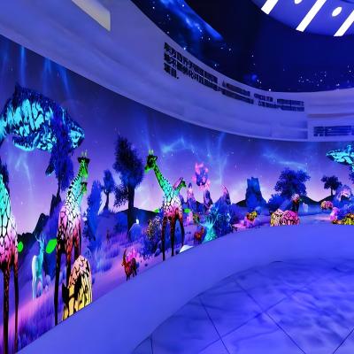 110V-250V Projection murale interactive immersive pour la salle d'exposition