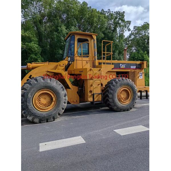 Used CAT980F Wheel Loader with Strong Power and Hydraulic Stability Good Condition