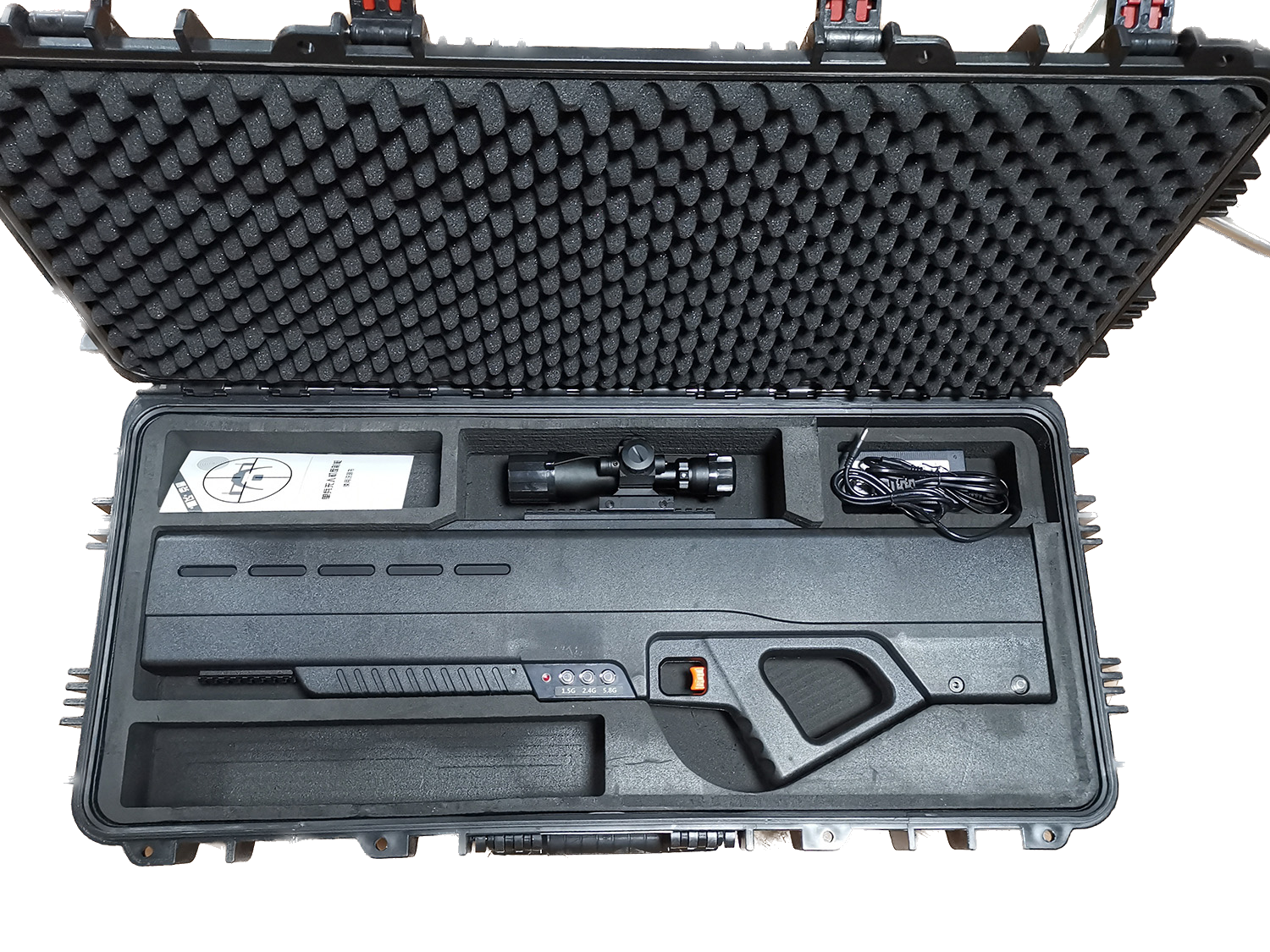 Оружие трутня Jammer трутня 3~5 диапазонов ручное анти- для 1500m