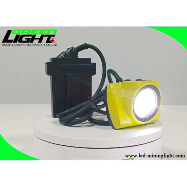 шлем добычи угля яркости 25000lux освещает желтый ABS раковины анти- треснутые IP68 делают водостойким