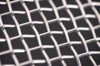 Tissu de treillis métallique en acier inoxydable revêtu de poudre