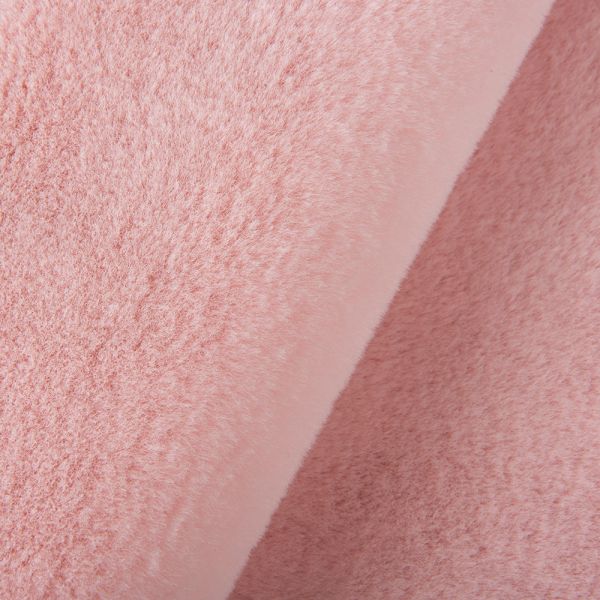 Трикота трикотажная полиэстерная имитация ткань для волос кролика для зимней одежды шарф и пальто