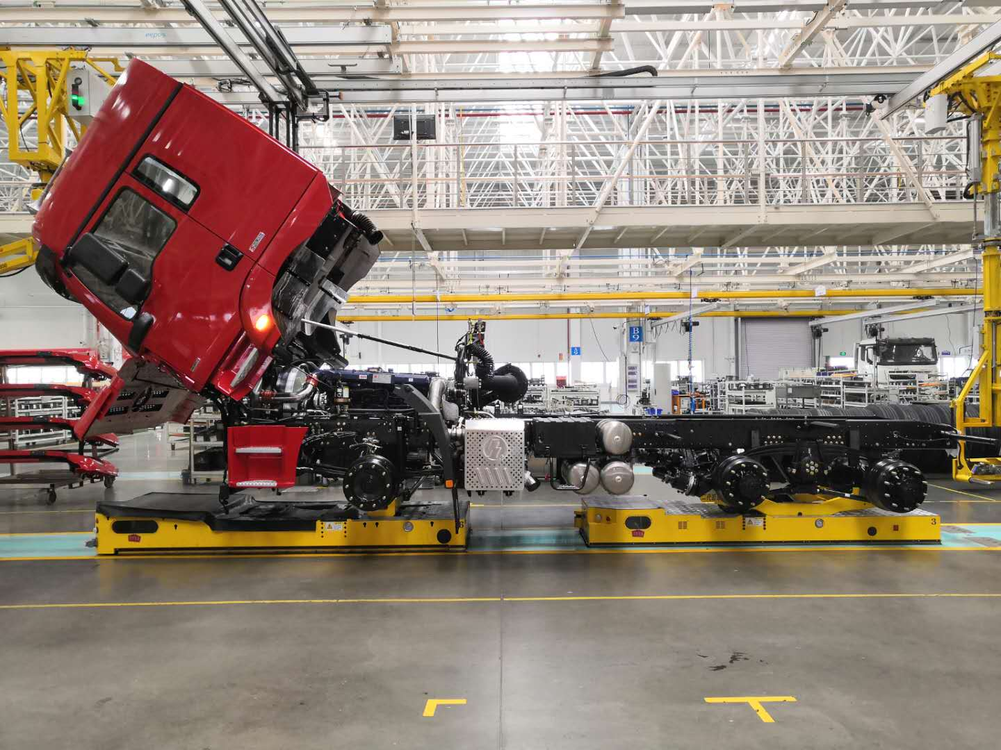 Typical Automotive CKD factory-Turkey commercial factory