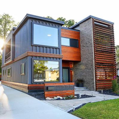 Bâtiment de bureaux en conteneurs préfabriqués en extérieur