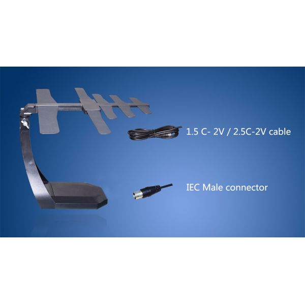 Антенна Hd дирекционного Yagi 1080P 0-2dBi спутниковая/крытая антенна спутникового телевидения