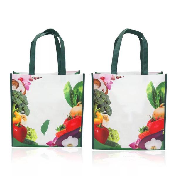 Custom PP Woven Non Woven Shopping Bags with Customized Printing for Promotion Use