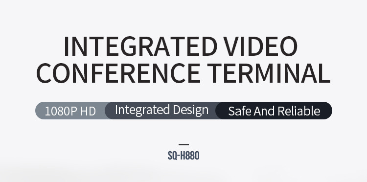 Conference Room Meeting Solution SQ-H880 Camera Durable High Definition Video Teleconference Camera