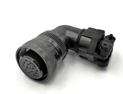 Waterproof Servo Motor Connector Aviation Socket with 4-Pin, 7-Pin, 15-Pin Options for Wide Temperature Range (-40℃ to +105℃)