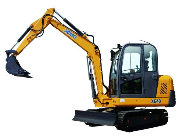 6 Ton Mini crawler Excavator With Hydraulic Pump Rated Loading 5960kg
