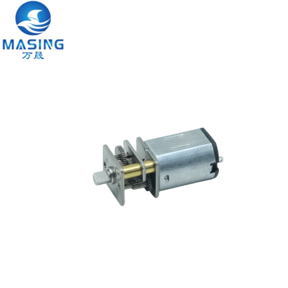 GM12 Geared DC Motor Rated Voltage 1.2v-24v 12mm High Torque Low Rpm For Robot Customized