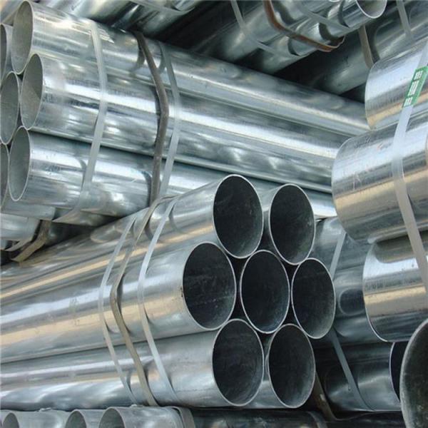 48mm 40mm 42mm 21mm Galvanized Steel Tube ERW Galvanized Round Tubing For Construction