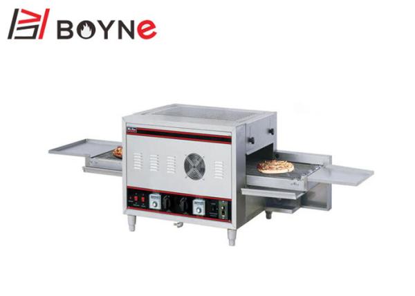 8 Burner Gas Conveyor Pizza Oven , Countertop Commercial Conveyor Belt Pizza Oven