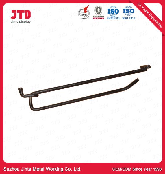 Chrome terminou os ganchos 8.0mm dobro arquivando do fio dos acessórios 450mm do supermercado