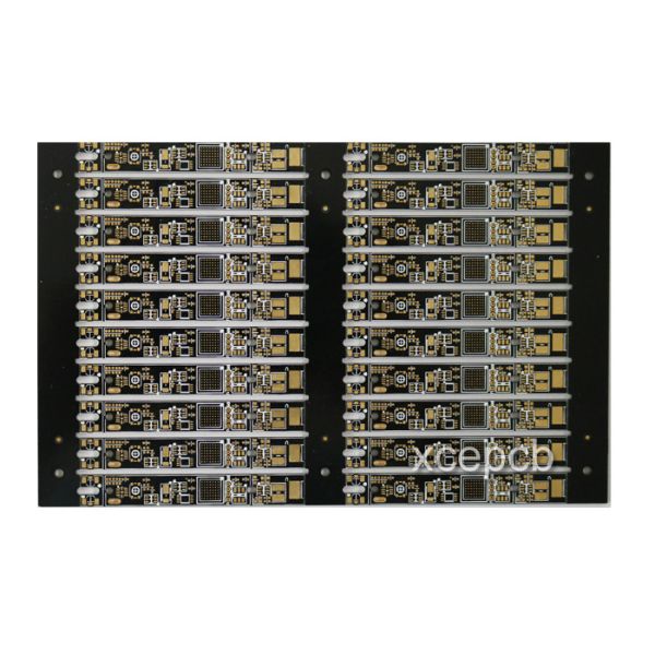 High Precision Custom PCB Boards With 2 Mil Line Width And Space 0.5 OZ 4 Layer