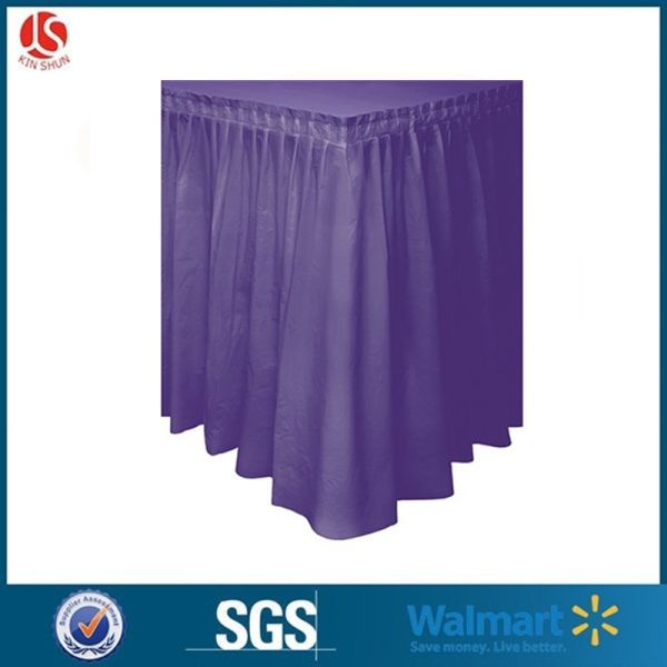 Jupes en plastique jetables de Tableau de couleur solide