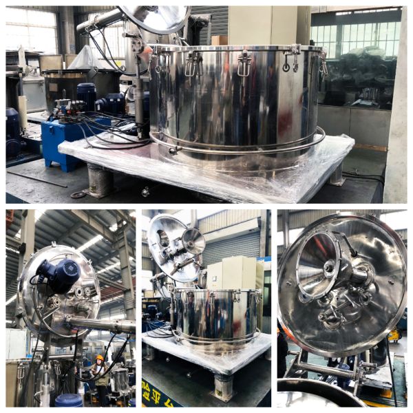 Предварительное промышленное оборудование центрифуги для того чтобы Деватер порошок электрической меди