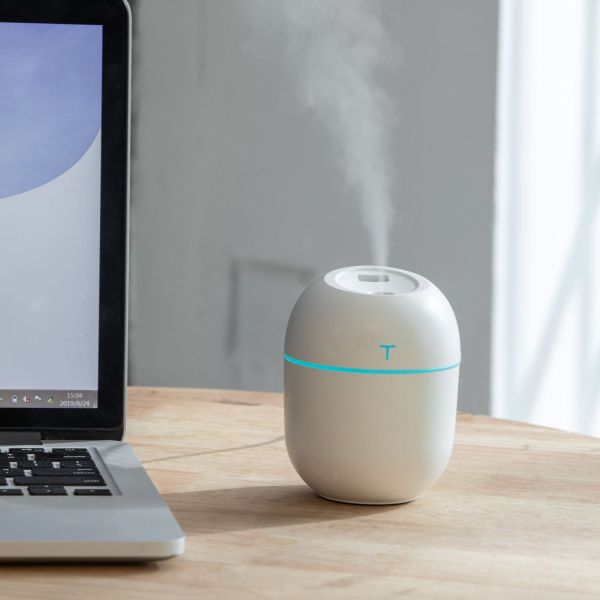 250ml Mini Humidifier Aroma Oil Diffuser with Colorful Night Light OEM/ODM Supported