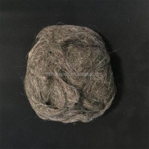 Scoured Chinese  White /grey Goat Hair Waste