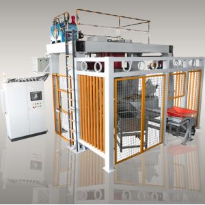 Pression d'eau de LPDC la basse de mètre de machines en laiton en laiton de bâtis machine de moulage mécanique sous pression