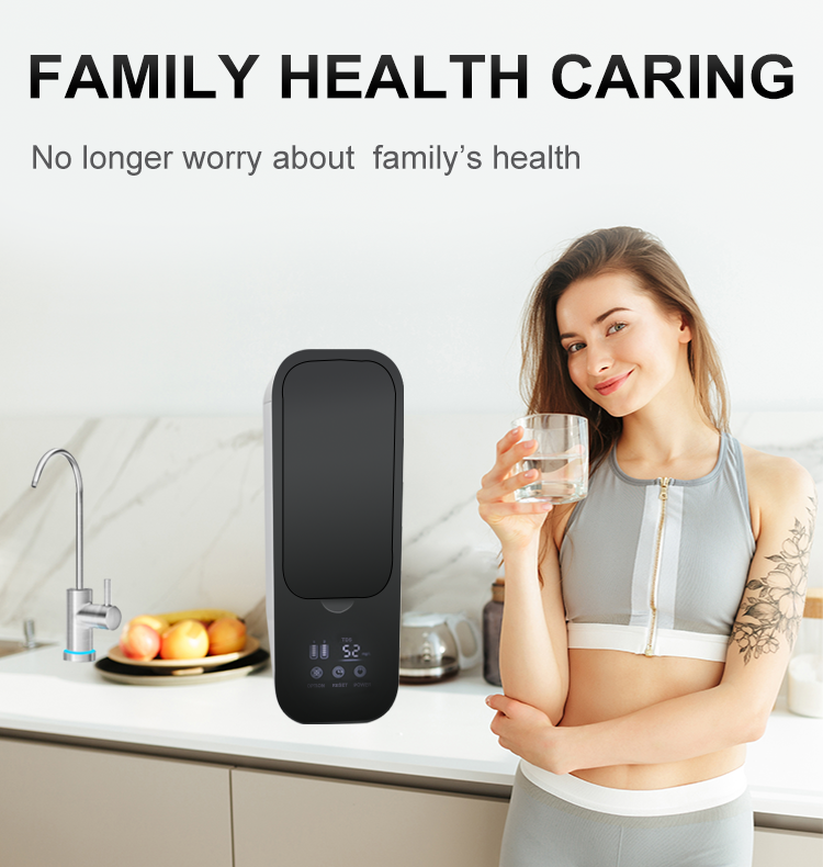 600G Reverse Osmosis Alkaline Water Filter Life Reminder TDS Display Drinking Water Water Purifier