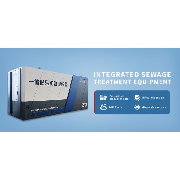 Customized Intelligent Control Integrated Wastewater Treatment Equipment Hotel Restaurant