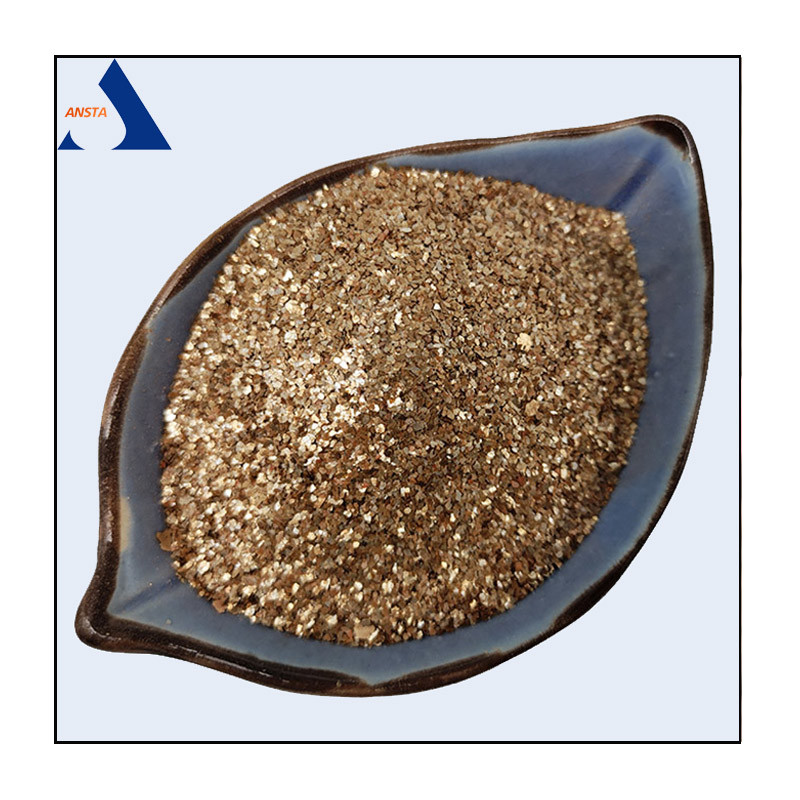 Golden Mica Flakes Calcined Gold Mica Flakes