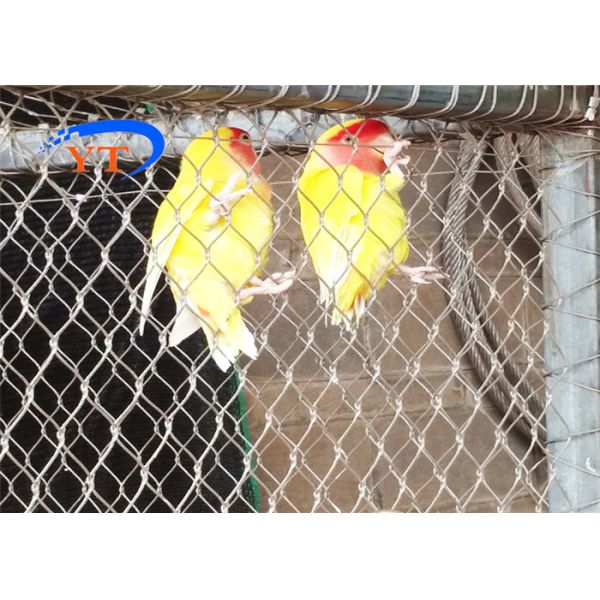 Ferrule Type Stainless Steel Bird Mesh Diamond Shape Corrosion Resistant