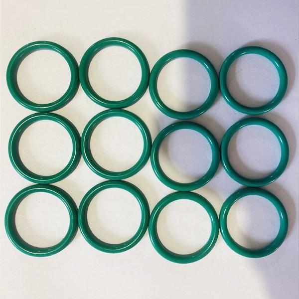 Joints circulaires de scellage de vert de FKM 70 - dureté 90 pour des systèmes d'injection de carburant