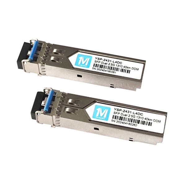 FTTX 10km 1310nm LC Connector DDM 2500BASE SMF Fiber Optic Module Pluggable SFP Transceiver with 10km Range and DDM Function