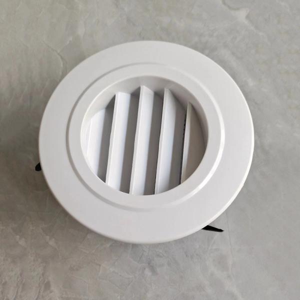 OEM Snap On Round Ac Vent Covers In Standard Color Weather Resistant And Easy To Install And Clean Circle Vent Cover