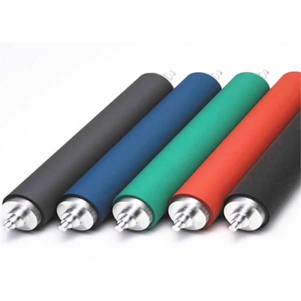 Rubber Coated 1500mm Diameter Industrial Conveyor Roller For Lamination Equipment