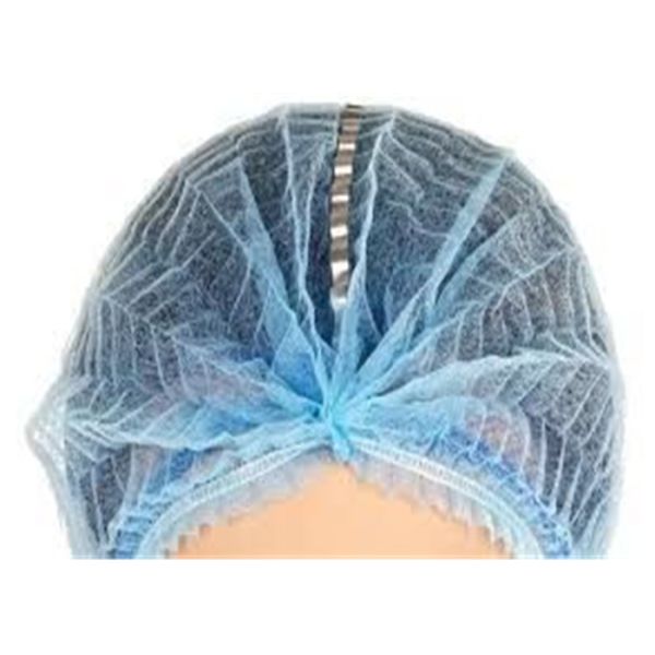 Detectable Disposable Bouffant Surgical Caps , Disposable Hair Cover Non Woven