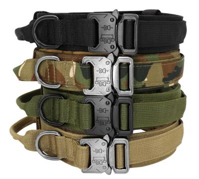 do chicote de fios 1.5in militar da veste do cão de 14in nylon de formação tático
