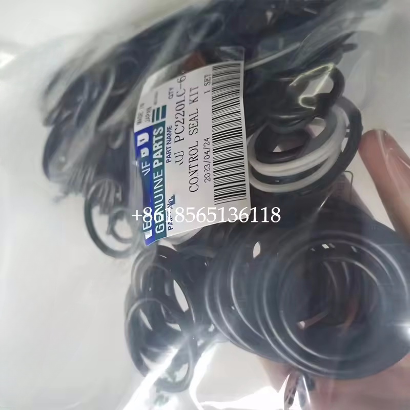 PC220-6 PC220LC-6 Control Valve Seal Kit Repair Kit for Komatsu Excavator Control Valve Oil Seal O-ring