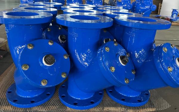 Cast Iron / Ductile Iron ANSI Y Strainer Valve 125LB/150LB For Water