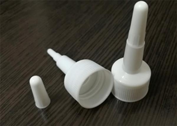 Eco Friendly Plastic Screw Caps Mini Size 20 / 410 Closure PP Material