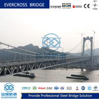 Certificat PVOC pour les ponts de suspension de câbles en acier / ponts à cadre rigide professionnels