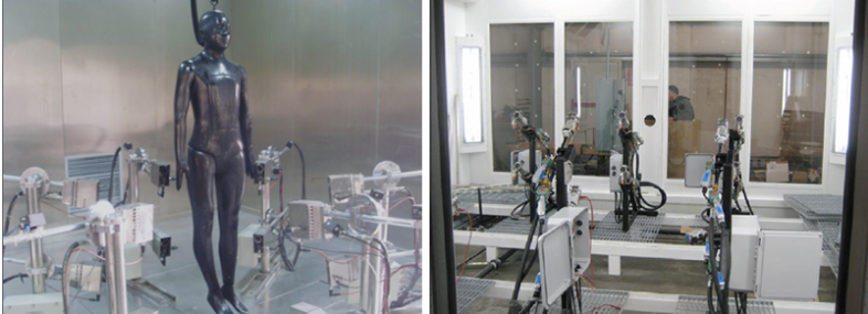 ISO 13506 ASTM F1930 Protective Suit Dummy Combustion Testing Device